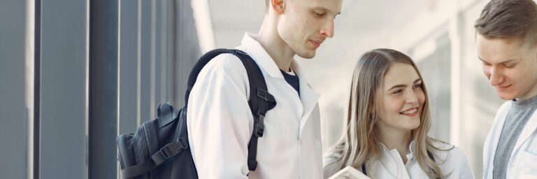 Group of Nurses at the Hospital Hallway