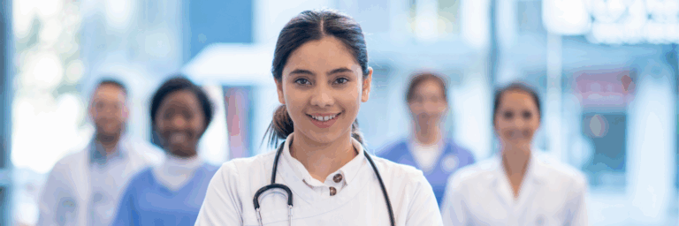 happy medical students