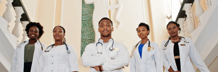 group of nursing student